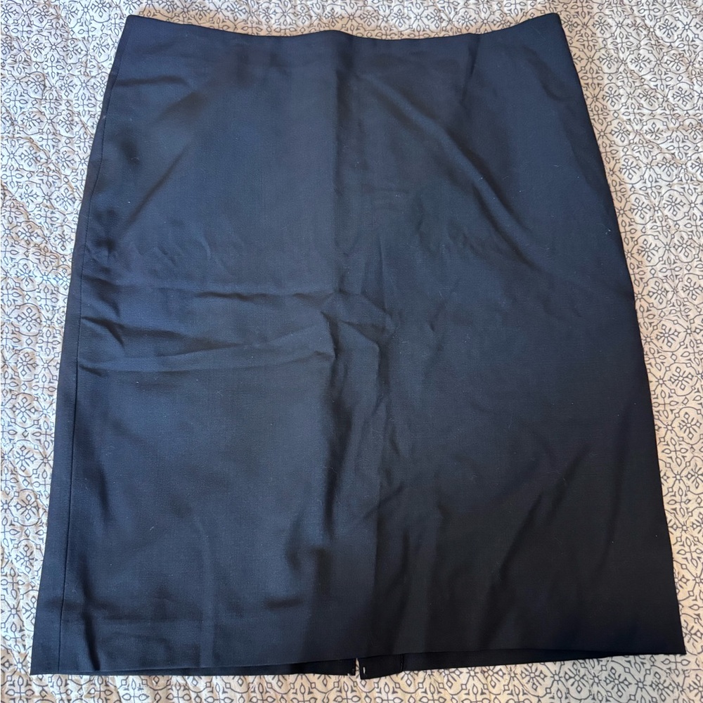 Talbots Black Pencil Skirt